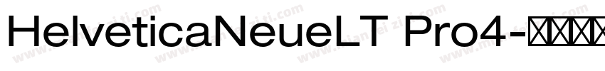 HelveticaNeueLT Pro4字体转换